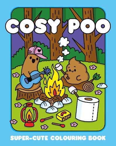 Cover image for Cosy Poo: A Super Cute Colouring Book