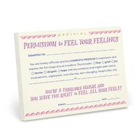 Cover image for Em & Friends Permission to Feel Your Feelings Notepad