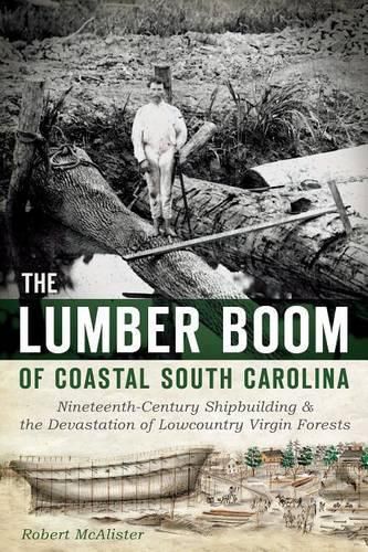 Cover image for The Lumber Boom of Coastal South Carolina: Nineteenth-Century Shipbuilding & the Devastation of Lowcountry Virgin Forests