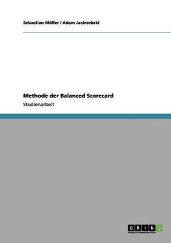 Cover image for Methode der Balanced Scorecard