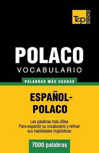 Vocabulario espanol-polaco - 7000 palabras mas usadas