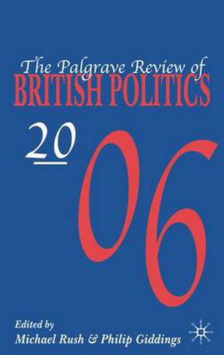 Cover image for The Palgrave Review of British Politics 2006