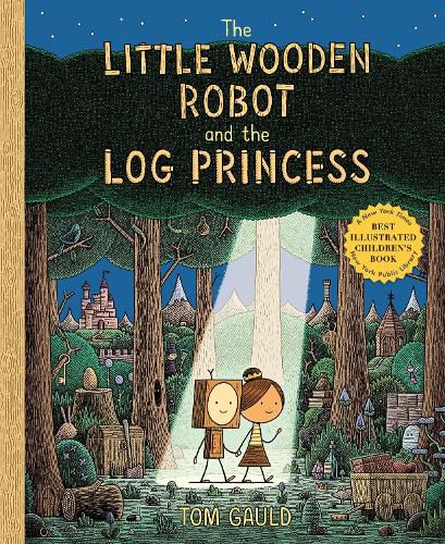 Cover image for The Little Wooden Robot and the Log Princess