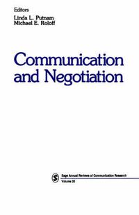 Cover image for Communication and Negotiation