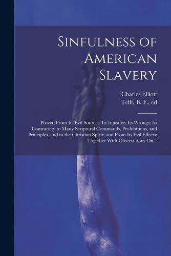 Cover image for Sinfulness of American Slavery