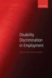 Cover image for Disability Discrimination in Employment