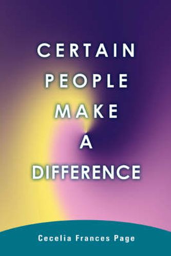 Cover image for Certain People Make a Difference