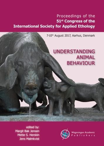 Cover image for Proceedings of the 51st Congress of the International Society for Applied Ethology: Understanding animal behaviour