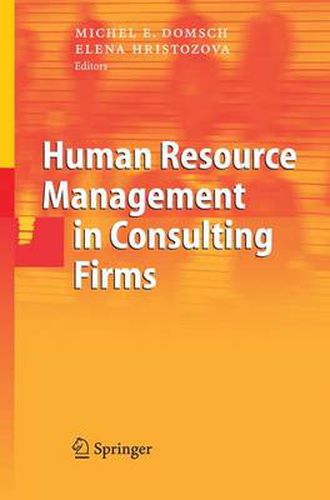 Cover image for Human Resource Management in Consulting Firms