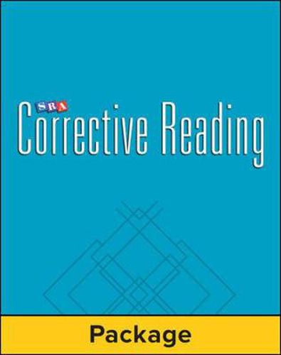 Cover image for Corrective Reading Decoding Level B1, Student Workbook (pack of 5)