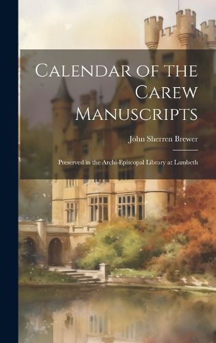 Cover image for Calendar of the Carew Manuscripts