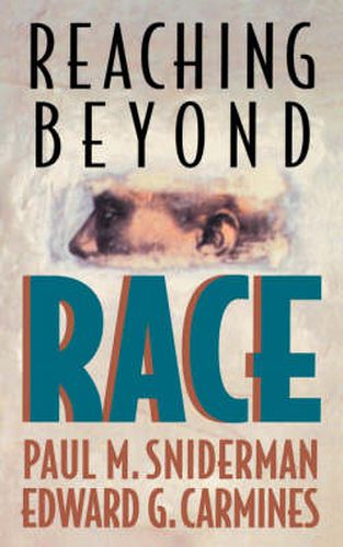 Cover image for Reaching beyond Race