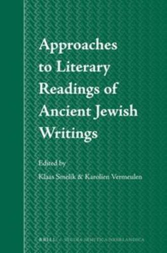 Cover image for Approaches to Literary Readings of Ancient Jewish Writings