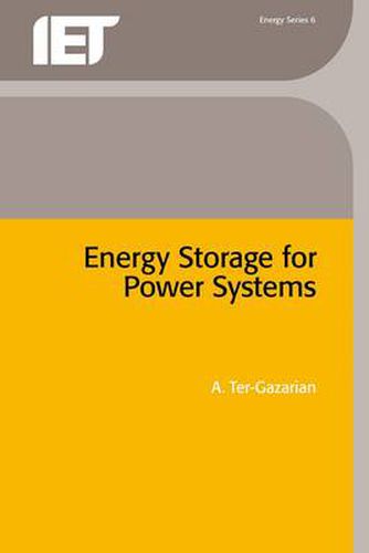 Cover image for Energy Storage for Power Systems