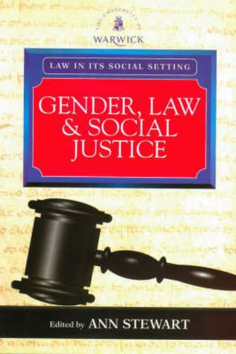 Cover image for Gender, Law and Social Justice: International Perspectives