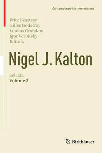 Cover image for Nigel J. Kalton Selecta: Volume 2