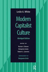 Cover image for Modern Capitalist Culture, Abridged Edition