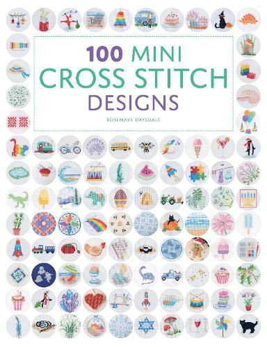 Cover image for 100 Mini Cross Stitch Designs