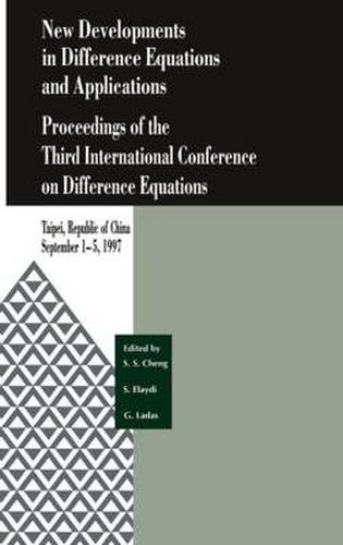 Cover image for New Developments in Difference Equations and Applications: Proceedings of the Third International Conference on Difference Equations