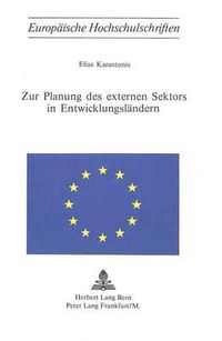 Cover image for Zur Planung Des Externen Sektors in Entwicklungslaendern
