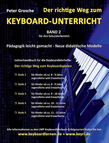 Cover image for Der richtige Weg zum Keyboard-Unterricht - Band 2: Neue didaktische Modelle fur den Sekundarbereich - Unterrichtsbegleitendes Lehrerhandbuch fur die Keyboard-Lehrhefte: Der richtige Weg zum Keyboardspielen - Stufe 1, 2, 3, 4 und 5