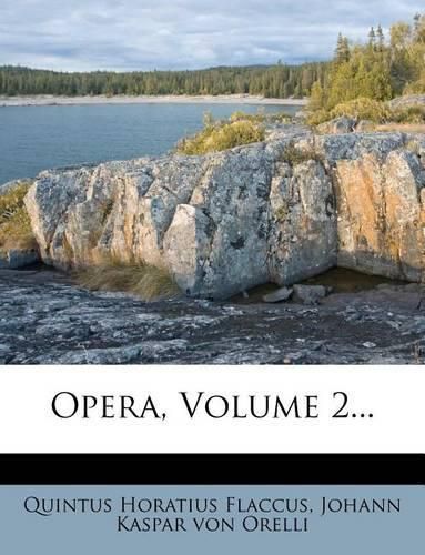 Cover image for Opera, Volume 2...