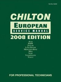 Cover image for Chilton European Service Manual, 2008 Edition