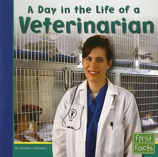 Cover image for A Day in the Life of a Veterinarian (Community Helpers at Work)