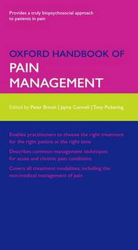 Cover image for Oxford Handbook of Pain Management