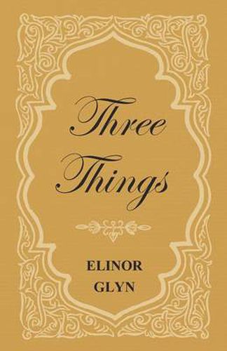 Cover image for Three Things