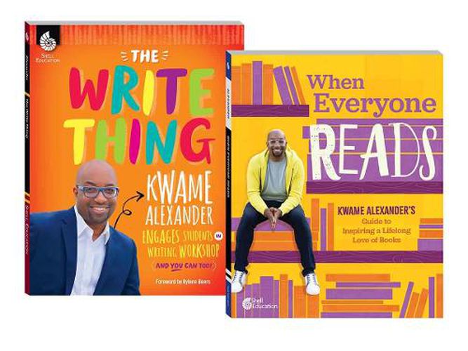 Cover image for Kwame Alexander's Writing and Reading 2-Book Shrink-wrapped Bundle for Educators