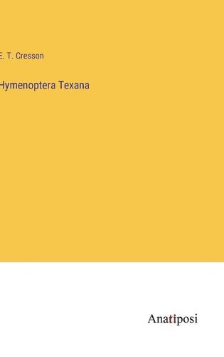 Cover image for Hymenoptera Texana