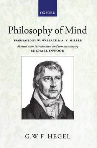 Cover image for Hegel: Philosophy of Mind: A revised version of the Wallace and Miller translation