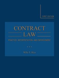 Cover image for Contract Law: Practice, Interpretation, and Enforcement