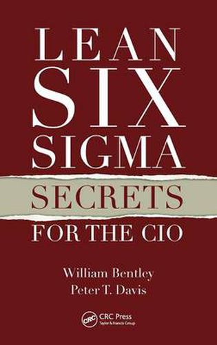 Cover image for Lean Six Sigma Secrets for the CIO