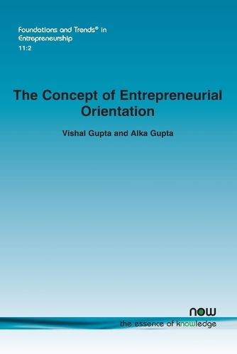 Cover image for The Concept of Entrepreneurial Orientation