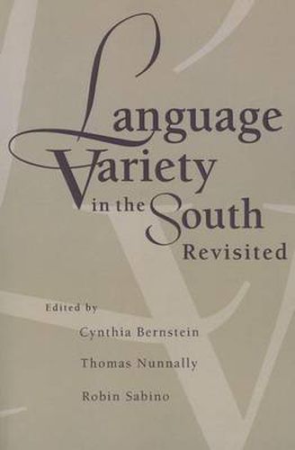 Language Variety in the South Revisited