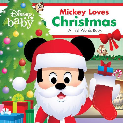 Cover image for Disney Baby: Mickey Loves Christmas