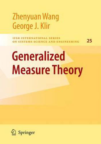 Generalized Measure Theory