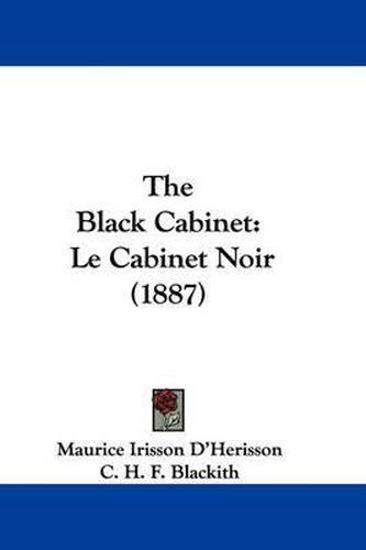 Cover image for The Black Cabinet: Le Cabinet Noir (1887)