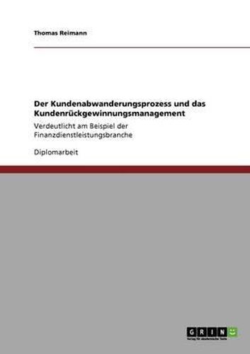 Cover image for Kundenabwanderung Und Kundenruckgewinnung