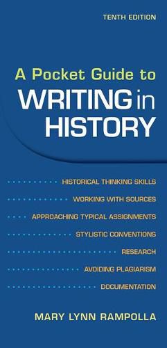 Cover image for A Pocket Guide to Writing in History