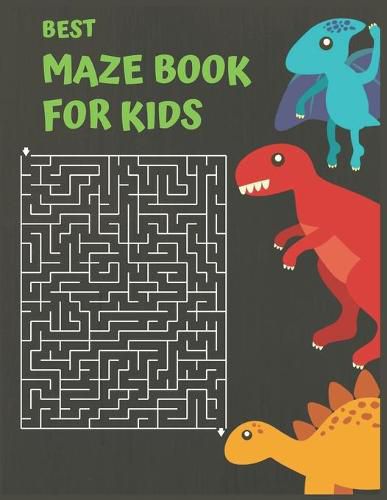 Mazes for Kids: Maze Activity Book for Ages 4 - 8 - 8-12, 6-8