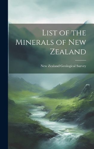 Cover image for List of the Minerals of New Zealand