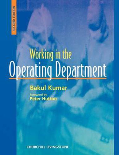 Cover image for Working in the Operating Theater