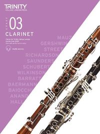 Cover image for Trinity College London Clarinet Exam Pieces from 2023: Grade 3