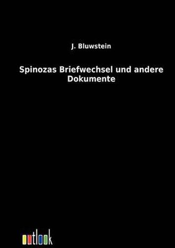 Cover image for Spinozas Briefwechsel und andere Dokumente