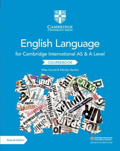 Cover image for Cambridge International AS and A Level English Language Coursebook