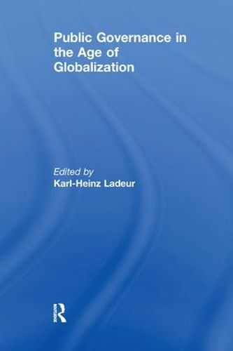 Cover image for Public Governance in the Age of Globalization