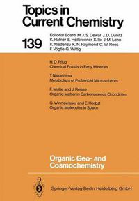 Cover image for Organic Geo- and Cosmochemistry